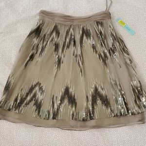 NWT Gorgeous Antonio Melanie Sequined Skirt
